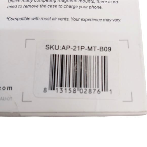 Evutec Aergo Series iPhone 13 Pro Case Ballistic Nylon w/Magnetic Car Vent Mount - Picture 7 of 7